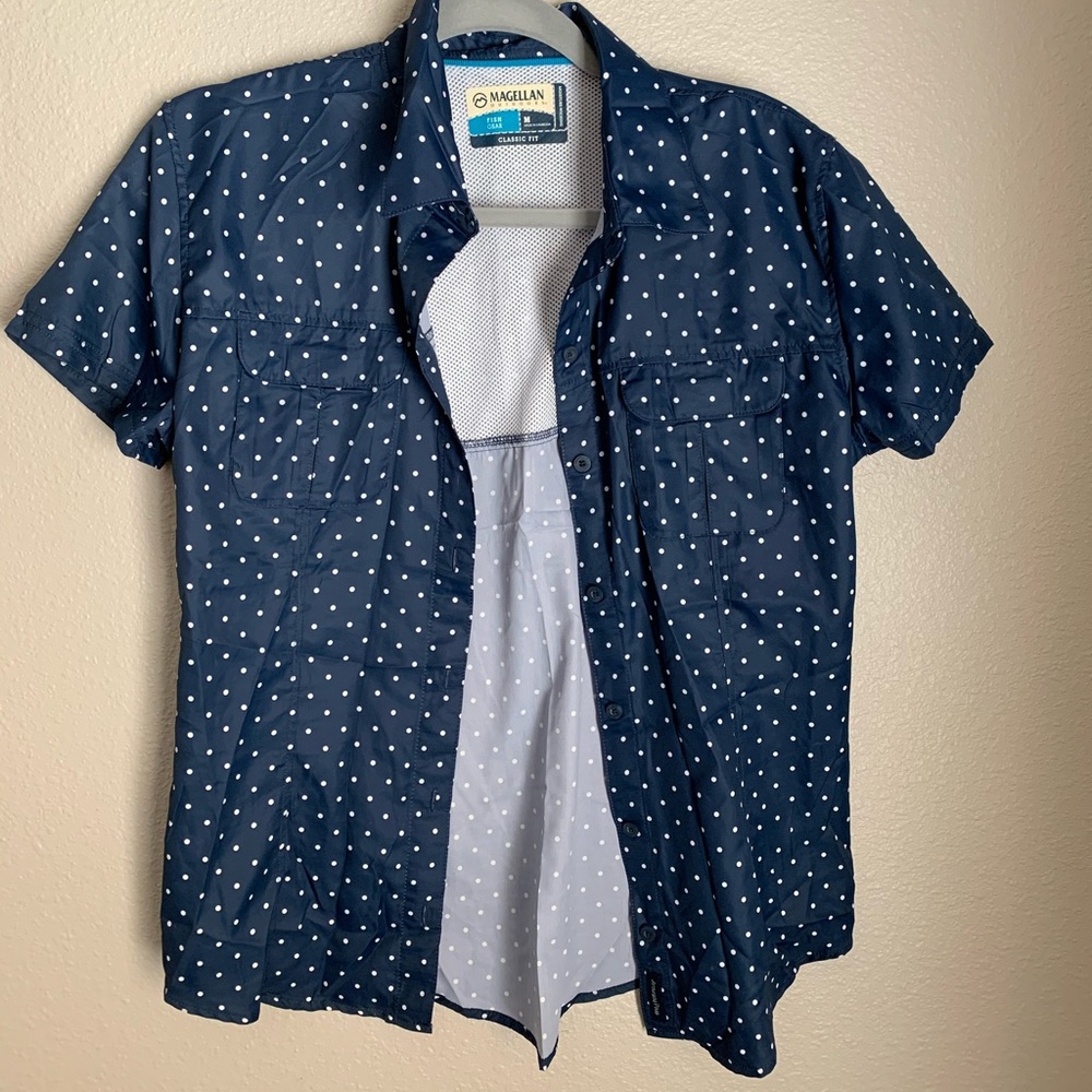 Magellan short sleeve fishing shirt